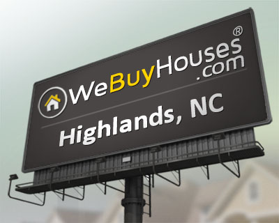 We Buy Houses Highlands NC