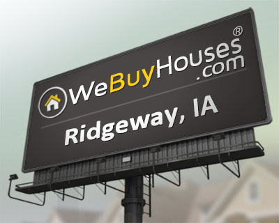 We Buy Houses Ridgeway IA